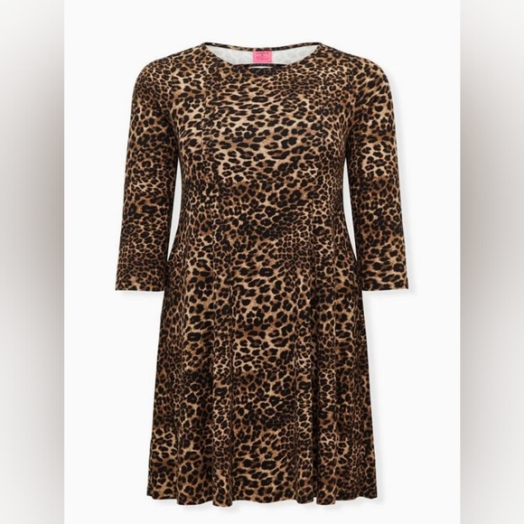 Torrid Betsey Johnson leopard dress - Picture 4 of 5